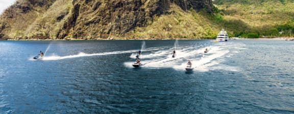Island aerial view - The Caribbean: Gateway to Yachting Adventure