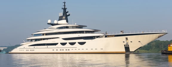 Project ENZO - 377' (115m) Lurssen - Launched!