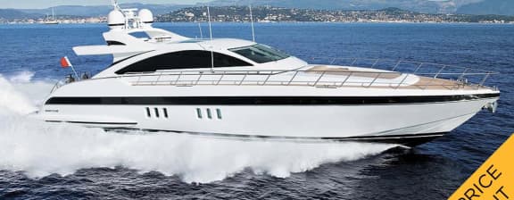 MY TOY - 82' (25m) Mangusta - Major Price Reduction