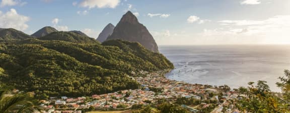 Coastal landmark - St. Martin & St. Lucia: Standouts of the Caribbean