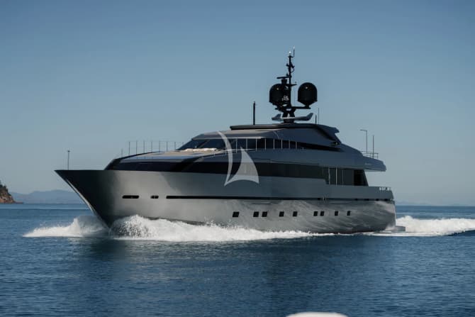 129ft Sanlorenzo yacht 4A — exterior