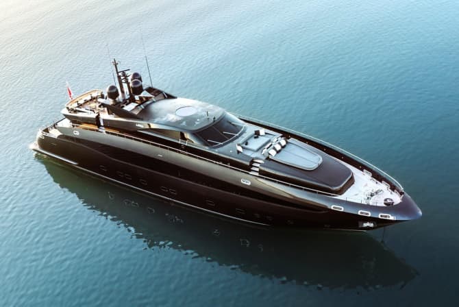 AQUILA 136ft BAGLIETTO luxury yacht for sale - photo