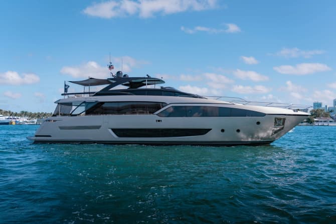 94ft Riva yacht BEYOND BEYOND — exterior