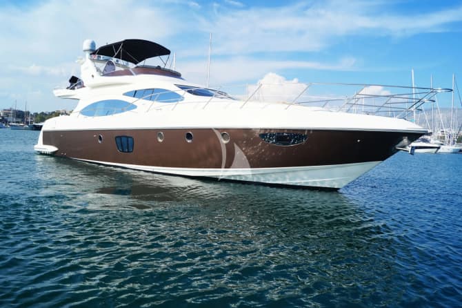 71ft Azimut yacht CHILL OUT II u2014 exterior
