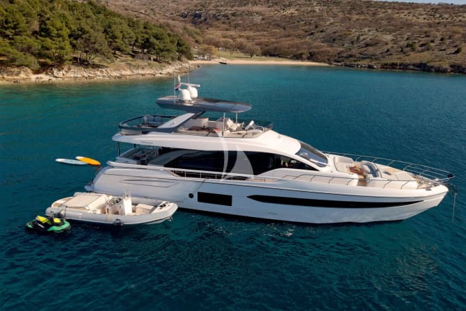 78ft Azimut yacht CONCORD’S 6 — exterior
