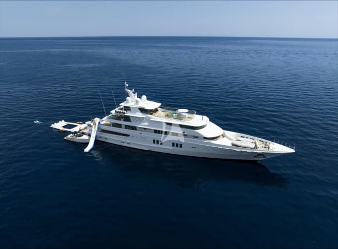 238ft Lurssen yacht CORAL OCEAN — exterior