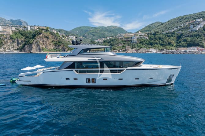 88ft Sanlorenzo yacht DANIDA’ — exterior