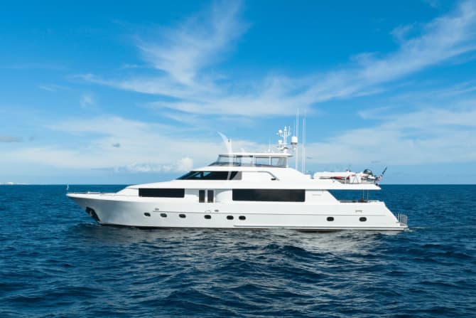 112ft Westport Yachts yacht DETERMINATION — exterior