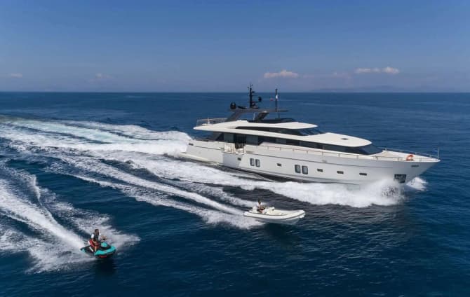 DINAIA 106ft SANLORENZO YACHTS luxury yacht for sale - photo
