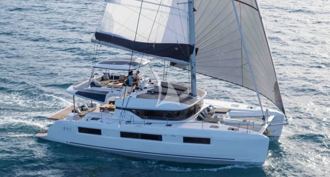 50ft Lagoon yacht ELDAMAR — exterior