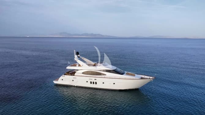 74ft Azimut yacht ESTIA ZEUS u2014 exterior