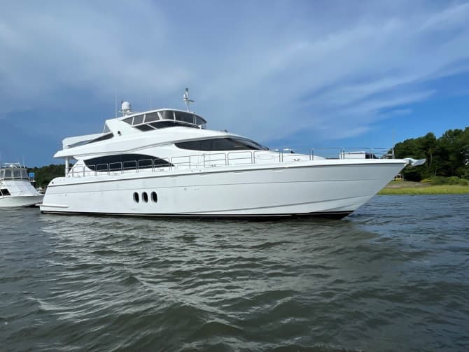 HOPE 80ft HATTERAS luxury yacht for sale - photo