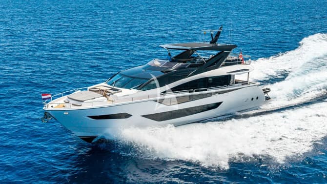 87ft Sunseeker yacht JUNIOR — exterior