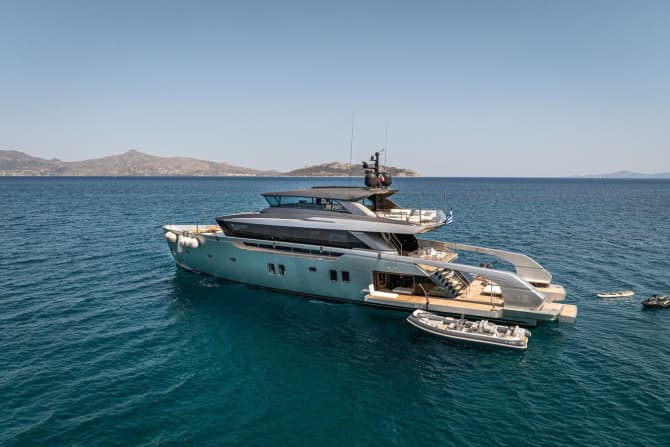 JUST MARIE III 112ft SANLORENZO YACHTS luxury yacht for sale - photo