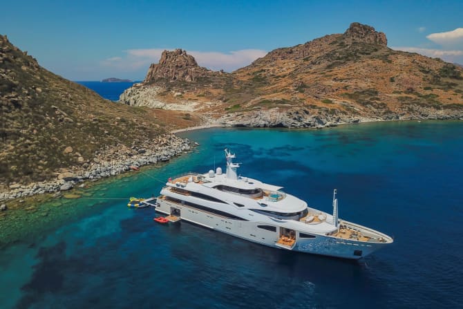178ft CRN yacht MARAYA — exterior