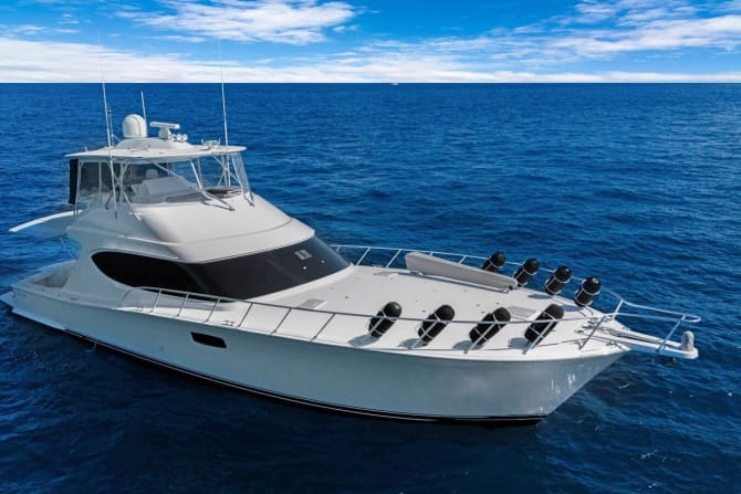 NO NAME 63ft HATTERAS luxury yacht for sale - photo