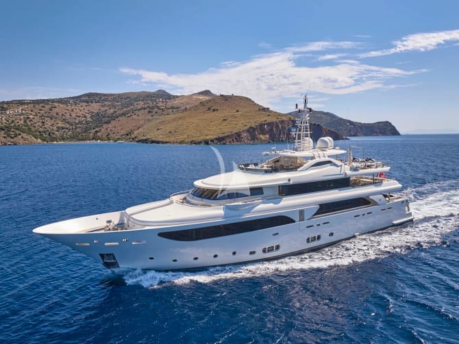141ft CRN yacht PALATIAL — exterior