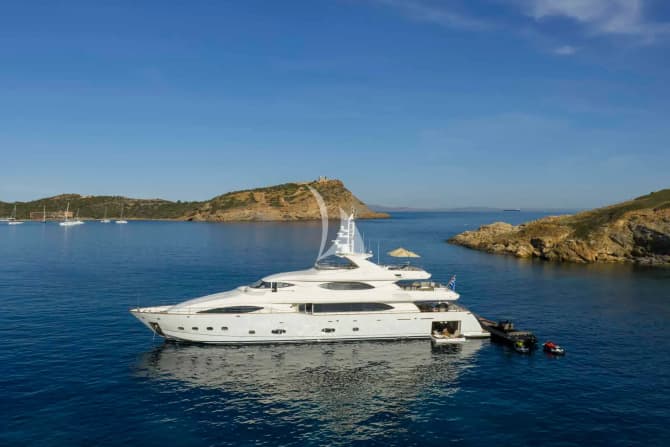 133ft CRN yacht PARADISE u2014 exterior