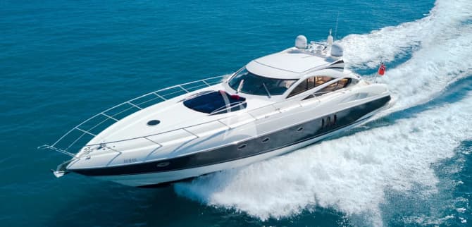 69ft Sunseeker yacht REHAB — exterior