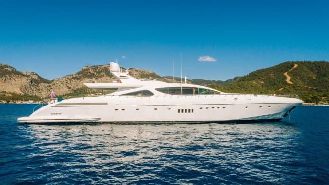 SEA PEARL 164ft MANGUSTA luxury yacht for sale - photo