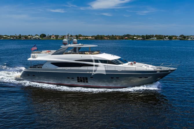 95ft Princess yacht SPECTRE — exterior