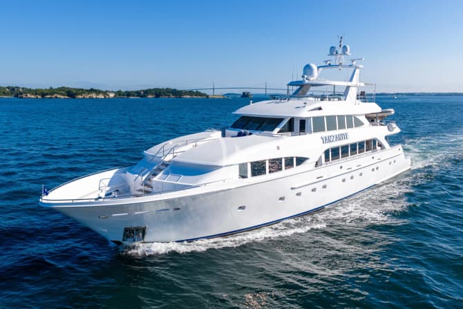 145ft Westship yacht TANZANITE — exterior
