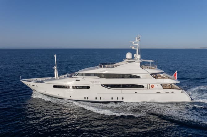 TITIAN PEARL 141ft CRN luxury yacht for sale - photo