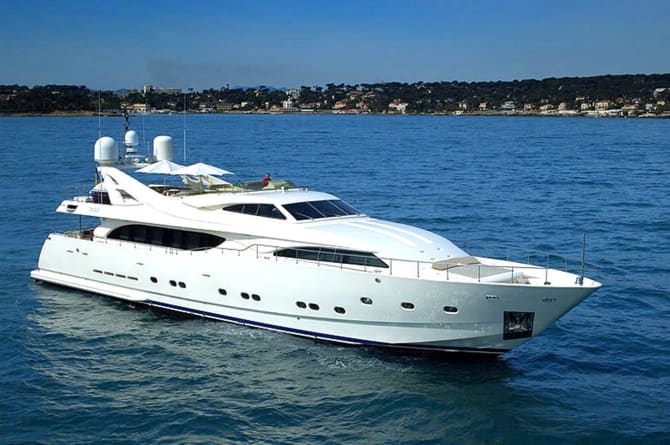 TWO KAY 112ft CRN luxury yacht for sale - photo