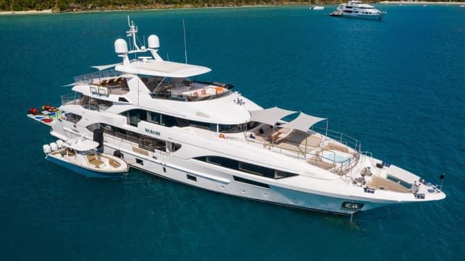 132ft BENETTI YACHTS yacht WABASH u2014 exterior