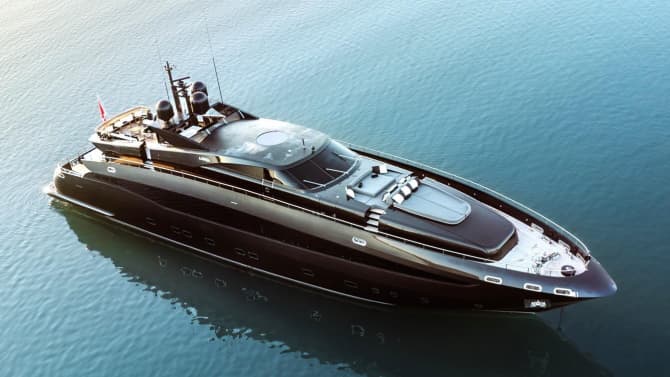 AQUILA 136ft BAGLIETTO luxury yacht for sale - photo