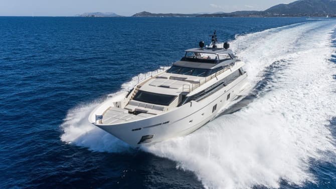 BLUE ANGEL 121ft SANLORENZO YACHTS luxury yacht for sale - photo