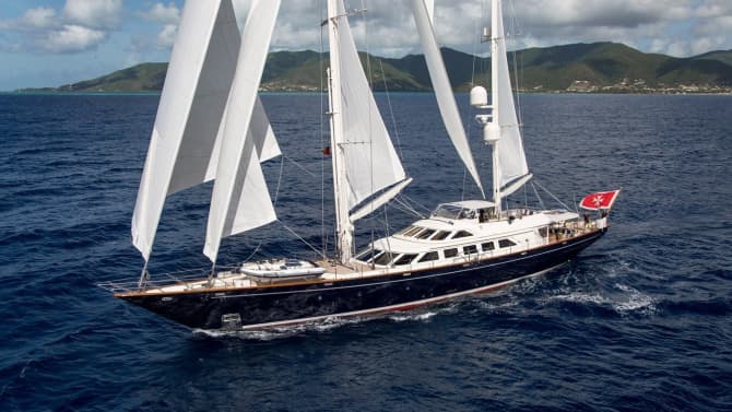ELLEN 133ft PERINI NAVI luxury yacht for sale - photo