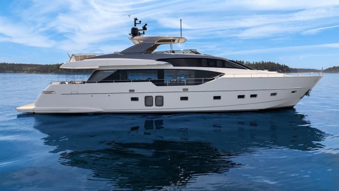 ESSENZA 86ft SANLORENZO YACHTS luxury yacht for sale - photo