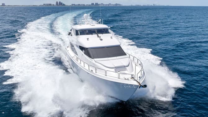 GRIFFIN 80ft HATTERAS luxury yacht for sale - photo