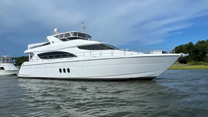HOPE 80ft HATTERAS luxury yacht for sale - photo