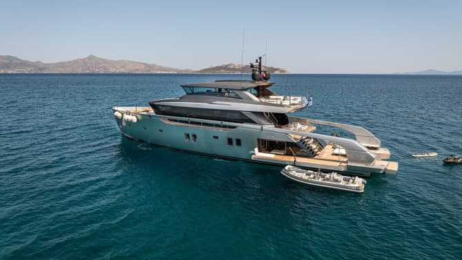 JUST MARIE III 112ft SANLORENZO YACHTS luxury yacht for sale - photo