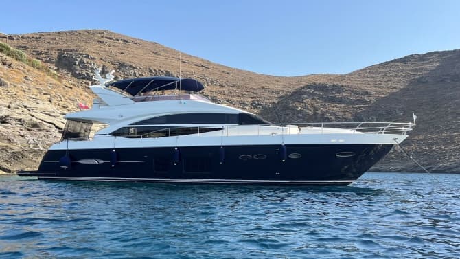 LAVIMAR II 73ft PRINCESS YACHTS luxury yacht for sale - photo