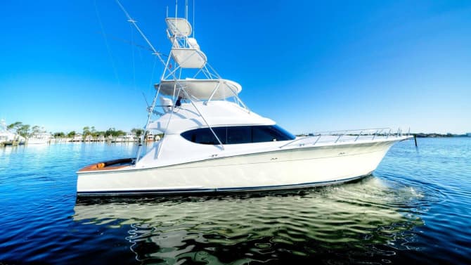 ME AND THE BOYS 60ft HATTERAS luxury yacht for sale - photo