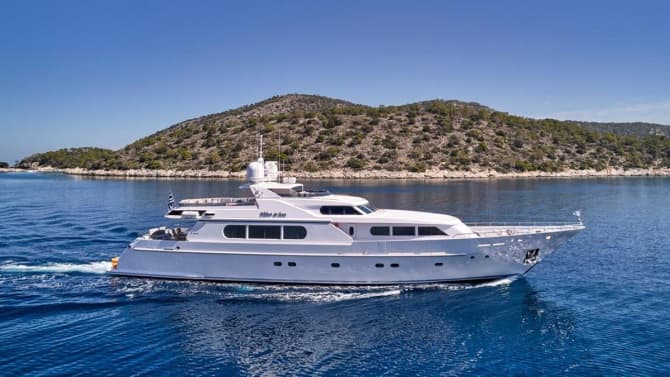 MILOS AT SEA 115ft CODECASA luxury yacht for sale - photo