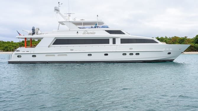 MISS DUNIA 101ft HARGRAVE luxury yacht for sale - photo