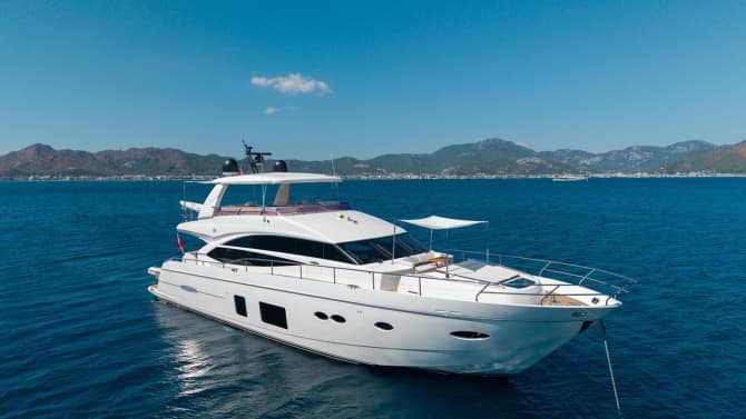 MY LADY 73ft PRINCESS YACHTS luxury yacht for sale - photo