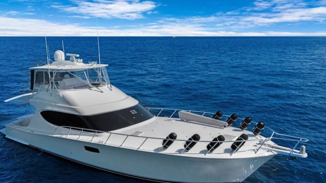 NO NAME 63ft HATTERAS luxury yacht for sale - photo