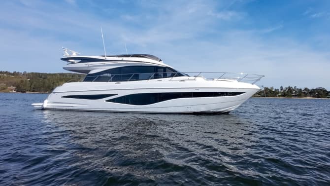 PRINCESS F65 (F65012) 67ft PRINCESS YACHTS luxury yacht for sale - photo