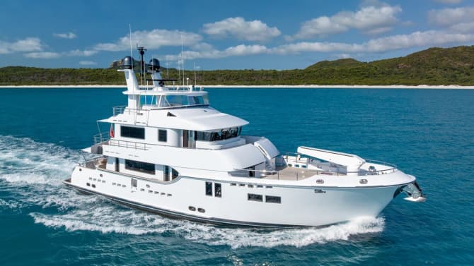 SALVATORE II 86ft NORDHAVN luxury yacht for sale - photo