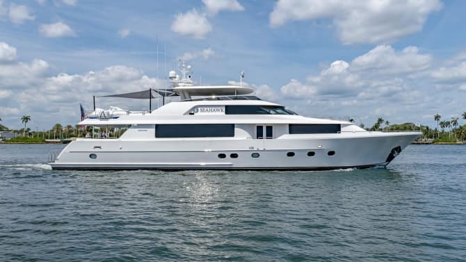 SEAHAWK 112ft WESTPORT luxury yacht for sale - photo