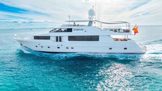 SIMPLICITY 112ft WESTPORT luxury yacht for sale - photo