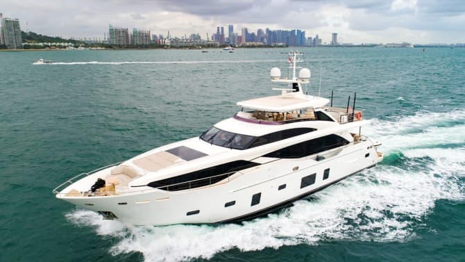 SPIRIT OF ELIJAH 100ft PRINCESS YACHTS luxury yacht for sale - photo