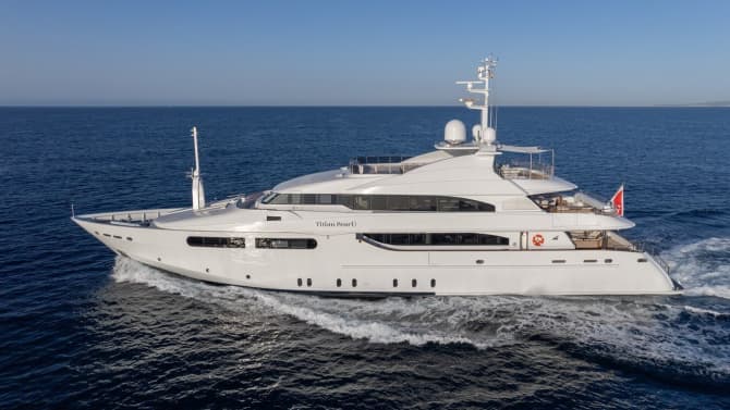 TITIAN PEARL 141ft CRN luxury yacht for sale - photo