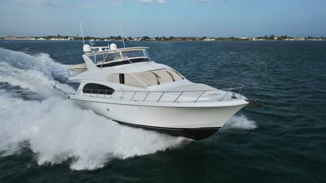 VOLARE 64ft HATTERAS luxury yacht for sale - photo
