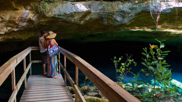 Ben's Cave Bahamas